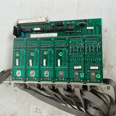 CNI Industrial UI96 rev D 1-Slot 12-Port Input/Output Chassis Card ex Biesse CNC
