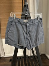 Banana Republic Chambray short size 6 Jc01-please read description