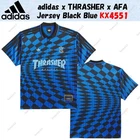 adidas x THRASHER x AFA Jersey Black Blue KX4551 Japan Size