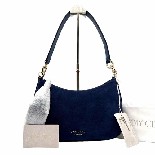 Jimmy Choo Hobo Handbag Suede One Shoulder Bag Unused Japan