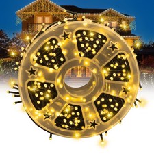 Warm White String Lights: 500LED 164FT 8 Modes Warm Twinkle Lights for Bedroo...
