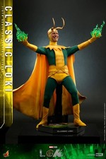 SIDESHOW HOT TOYS TMS073 LOKI CLASSIC LOKI 1:6 SCALE FIGURE MISB WITH SHIPPER