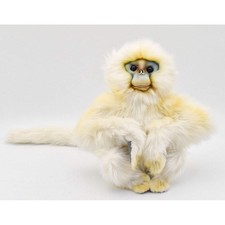 HANSA Snub-nosed Monkey Plush Doll Realistic Stuffed Animal 30cm Long Tail