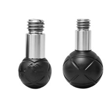 Aluminum 17/25Mm Ball Head Adapter Socket Arm Connector Mount 3/8Inch Threaded