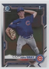 2021 Bowman Draft Chrome Drew Gray #BDC-35 0a3