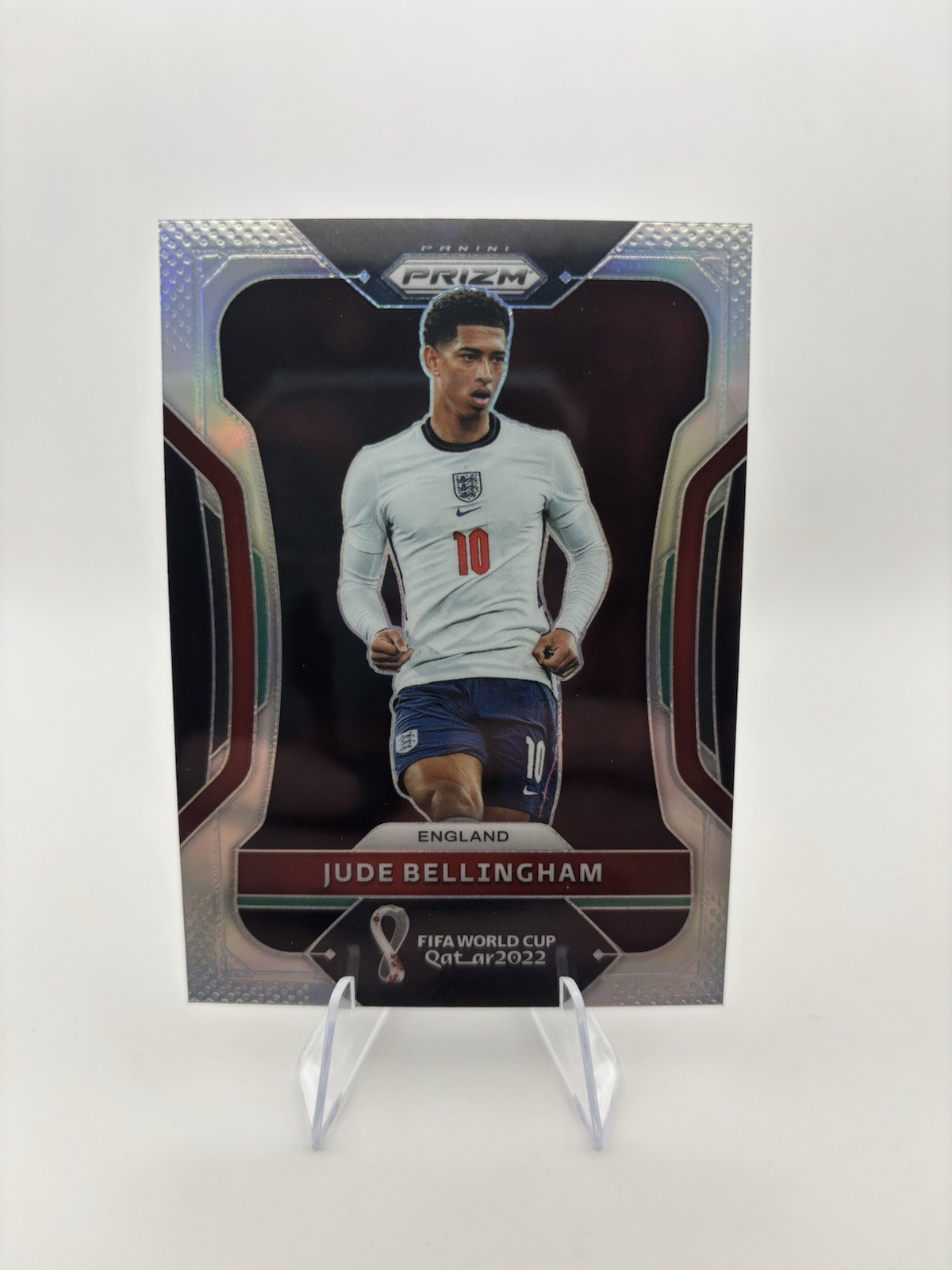 2022 Panini Prizm World Cup Qatar - Jude Bellingham #90 Silver Prizm