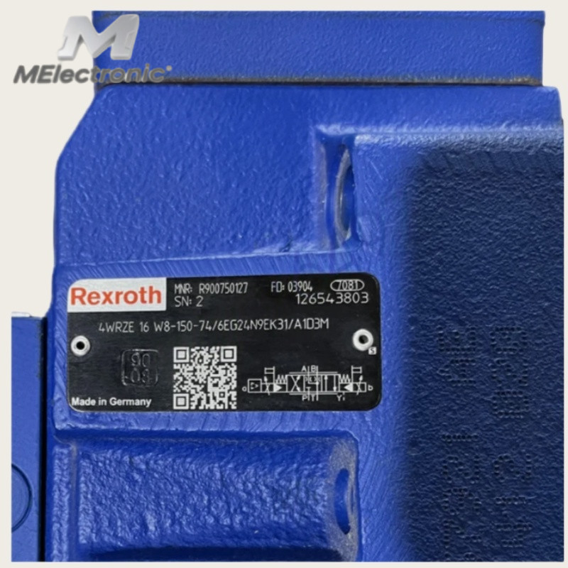 NEW 1Pc REXROTH R900750127 4WRZE16W8-150-7X/6EG24N9EK31/A1D3M Directional valve