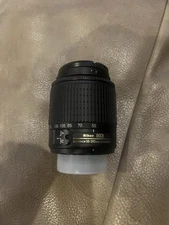 Nikon DX 55-200MM AF-S Nikkor1:4-5.6G ED Lens With Covers Used