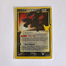 Umbreon 17/17 POP Series 5 Holo Pokémon TCG Card 70 HP English 2007 Celebrations