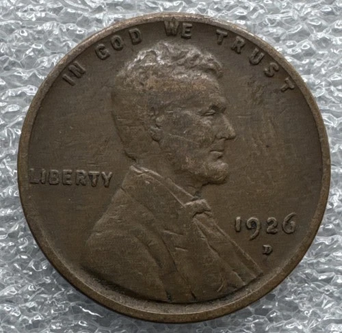 1926-D 1C BN Lincoln Cent- Choice EF- SMH925