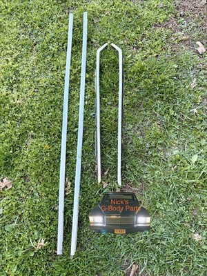 1978-1980 Monte Carlo Roof Rail Trim Drip Rail Trim Set Used OEM Chrome
