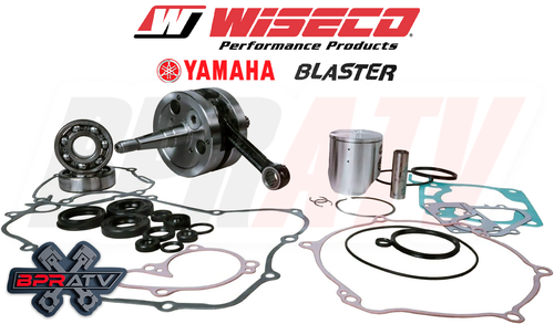 Yamaha Blaster WISECO Crank Crankshaft 66.50mm Pro Lite Piston Seals Gasket Kit - Foto 1 di 3