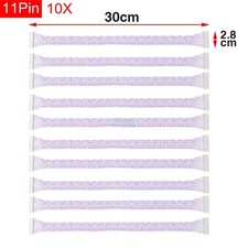10pcs JST-XH2.54mm Pitch Connector Cable 11 Pin Female to Female 30cm