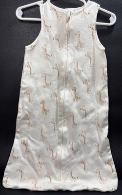 Tres Beau et Belle Infant One Size Giraffe Sleep Sack Soft 100% Prima Cotton