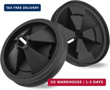 Garbage Disposal Splash Guard, 2 Pack Upgraded EPDM Rubber Drain Insert for InSi