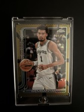 Topps Chrome Victor Wembanyama #221 Serial Numbered San Antonio Spurs NBA Card