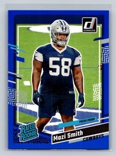 2023 Donruss #326 Mazi Smith Press Proof Blue Dallas Cowboys