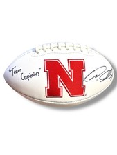 Ameer Abdullah #8 Signed Full Size Nebraska Cornhusker Football Team Captain