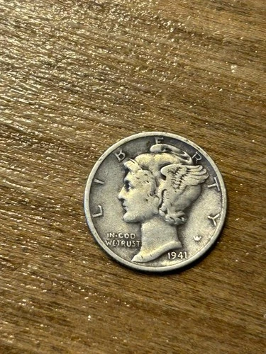 1941S Mercury Dime VF