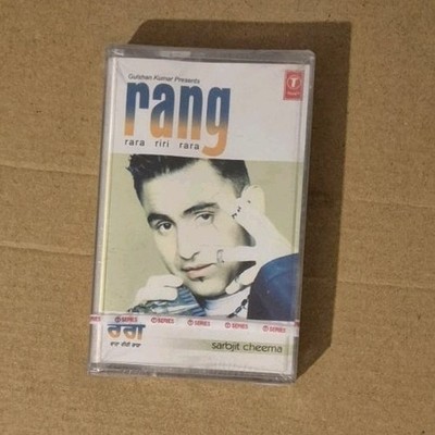 Punjabi Bhangra Cassette. SARBJIT CHEEMA. RANG. Punjabi Music Cassette Tape.