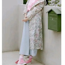 Thursday Island Long Hoodie Pastel Blue Size 66 Lightly Used