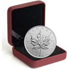 2014 $5 Maple Leaf with ANA Privy Mark Pure Silver Coin 1 oz. Box & COA
