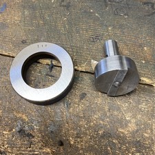 Fly Press Punch & Die 1 1/2&rdquo; Diameter vgc
