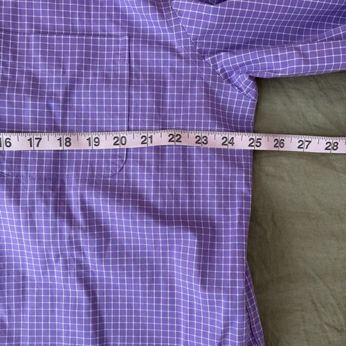Lauren Ralph Lauren Men’s Shirt Purple Plaid XL 34/35 - Bild 12 von 15