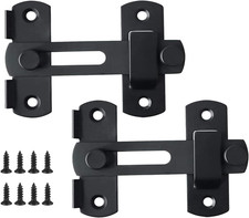 Sliding Barn Door Lock and Latches Double French Door Fridge Lock Interior Flip