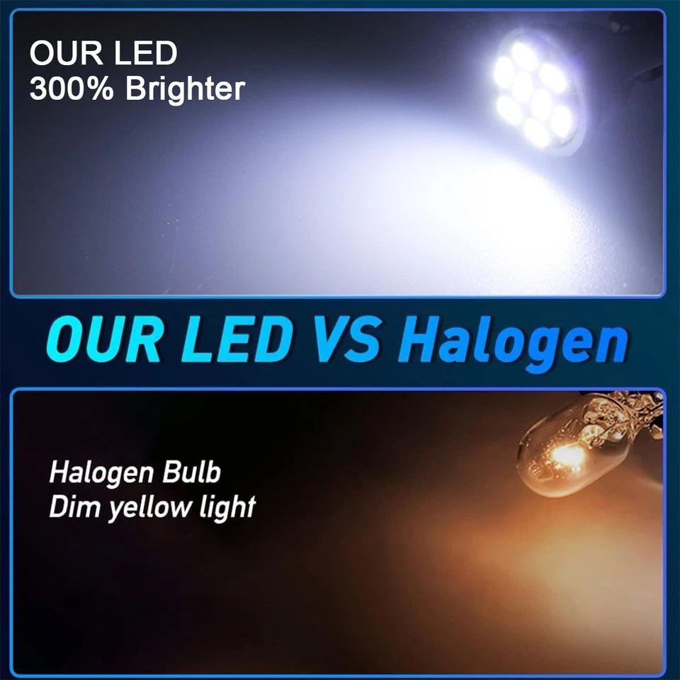 Kit de 5 bombillas LED T10 para Chevy C10 C20 C30 1973-87 y Mazda Miata MX-5 1999-2005 Foto 2 de 4