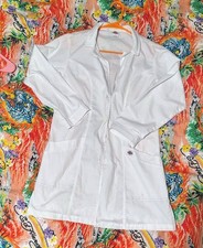 Dickies White Medical Lab Coat Uniform Professional Size XS