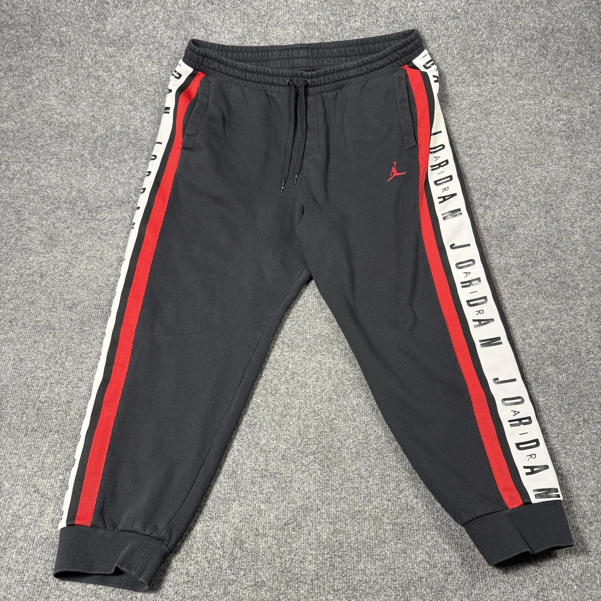 Jordan Men Black Fleece Activewear Pants for Men for sale | eBay