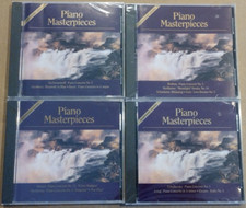 Piano Masterpieces CD Lot 4 Albums Lot NEW Sealed Classical Music