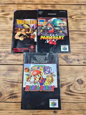 N64 Nintendo 64 Anleitungen - Instruction Booklet 