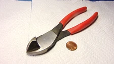 CRESCENT Brand 542-7 7" Diagonal Cutting Pliers USA- Nice Used