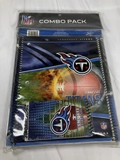 NFL Tennessee Titans Portfolio Notebook Stationary Set New Old Stock