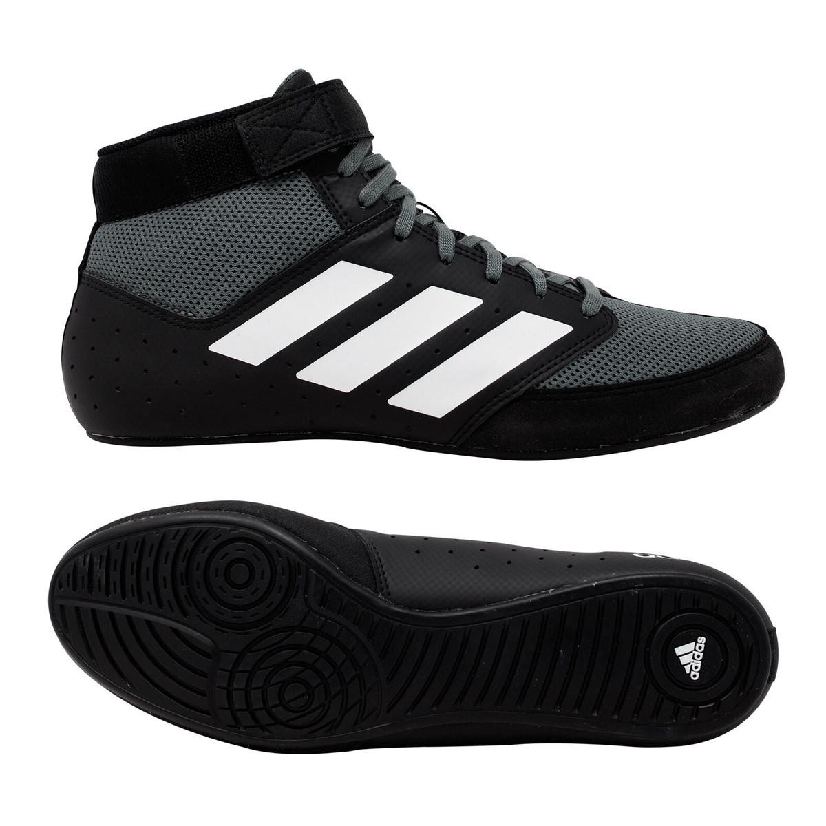 Adidas FZ2591 Mat Hog Black/Onyx/White Wrestling Shoes 2021  Release