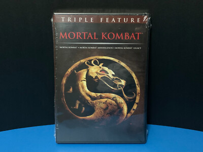 DVD Mortal Kombat Triple Feature Annihilation Legacy BRAND NEW SEALED