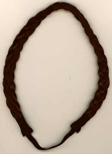 Headband Hair Braid Synthetic 1/8" Thick 3/4"W 19" around elastic in U.S. B5-B19 - Picture 10 of 10