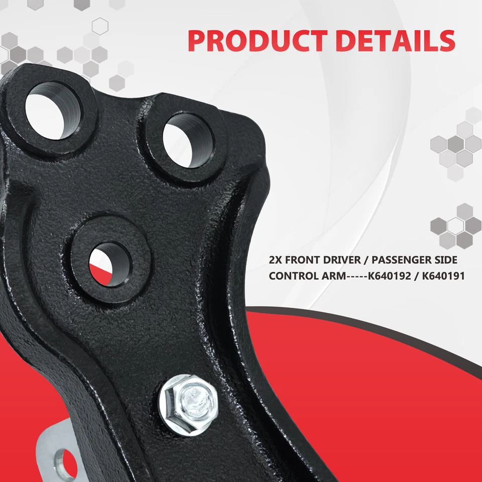 Brazos de control inferiores delanteros 14 piezas barra estabilizadora extremo enlace para Toyota Camry ES300 1992-1996 Foto 4 de 4