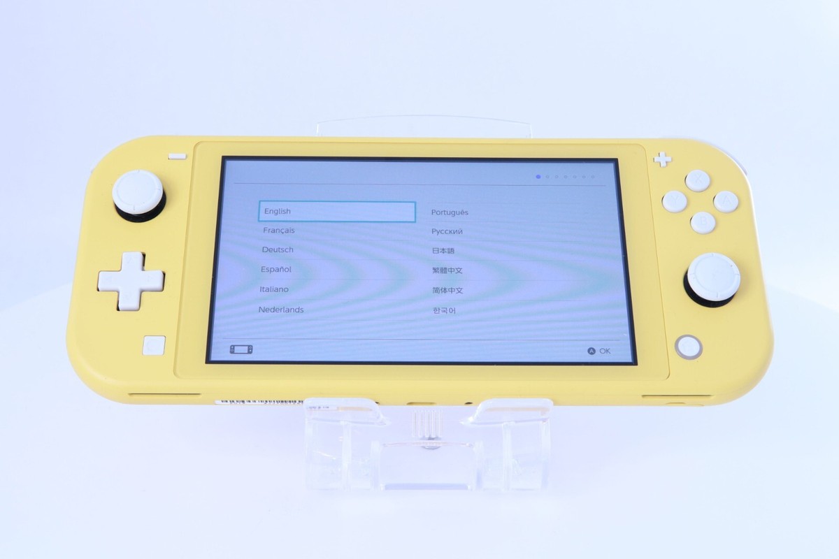 Nintendo Switch Lite Yellow [Rank :S] W/USB cable【 Region Free