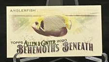 2020 Topps Allen & Ginter Behemoths Beneath #MGB-18 Anglerfish