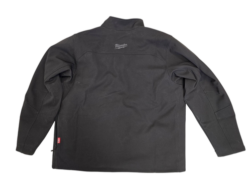 Milwaukee Men's XL M12 12V Tough Shell Black Heated Jacket BROKEN ZIPPER USED - Picture 15 of 19