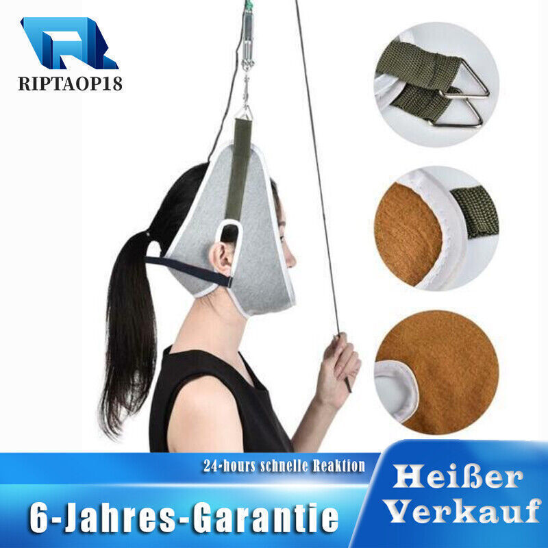 Nacken-Hängematte HalswirbelsäulenTraktionsgerät für Heimgebrauch Physiotherapie