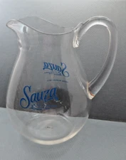 VTG Sauza Tequila Cucumber Chili Plastic Pitcher Clear Pitcher with Logo
