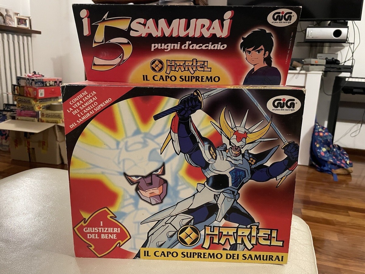I Samurai GIG Hariel Completo Perfetto Con Fascia Vintage Anni