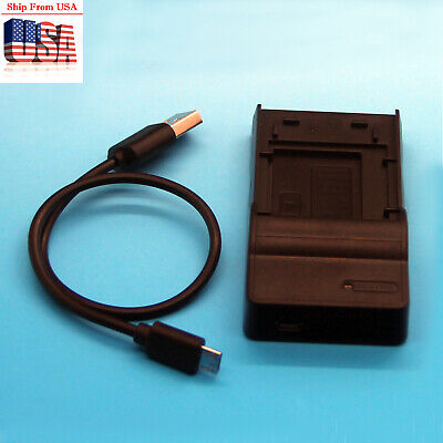 Battery Charger For Sony Cyber-Shot DSC-W310 W320 W330 W350 W360 W380 W390 K35 