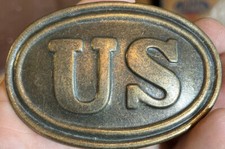 repro vintage CIVIL WAR UNION U.S. BELT BUCKLE