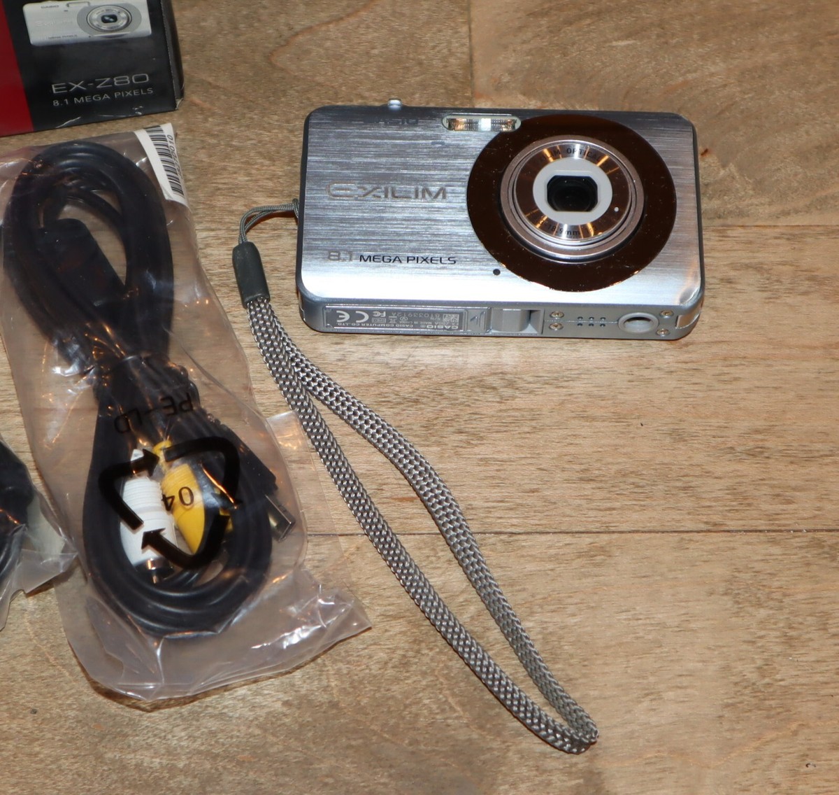 CASIO Exilim EX-Z80A | 8.1MP Digital Camera - No Battery or