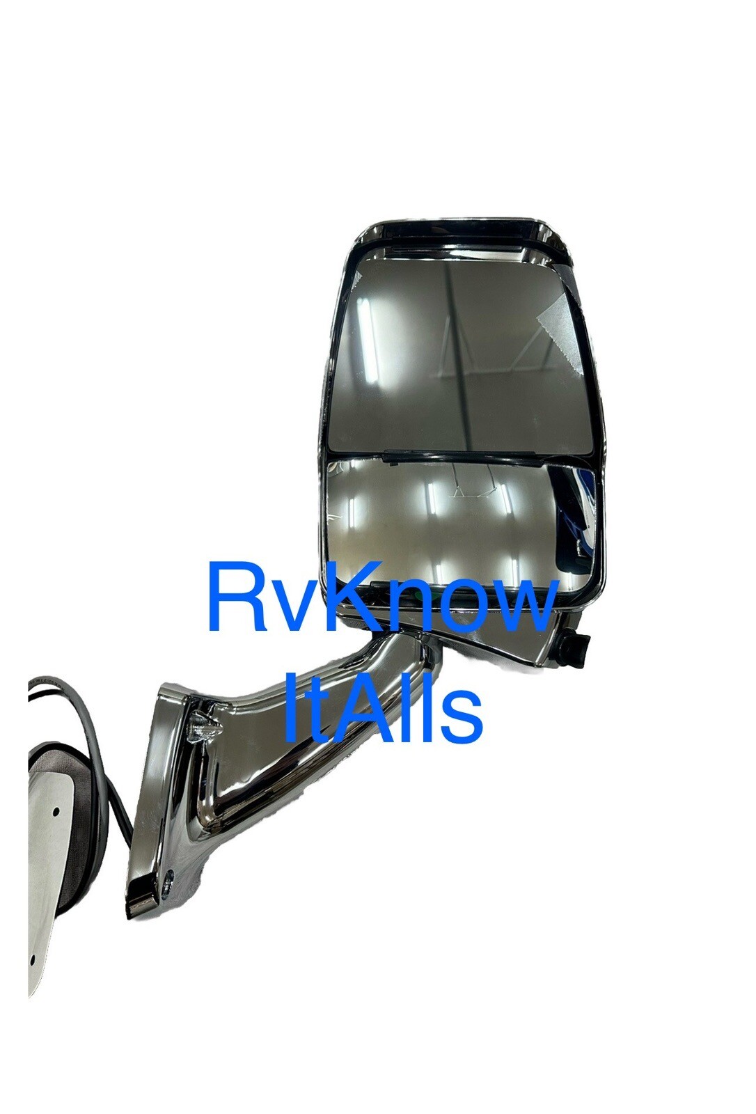 Velvac 719154 Chrome Passenger Side Deluxe Mirror w/ LEM Camera 